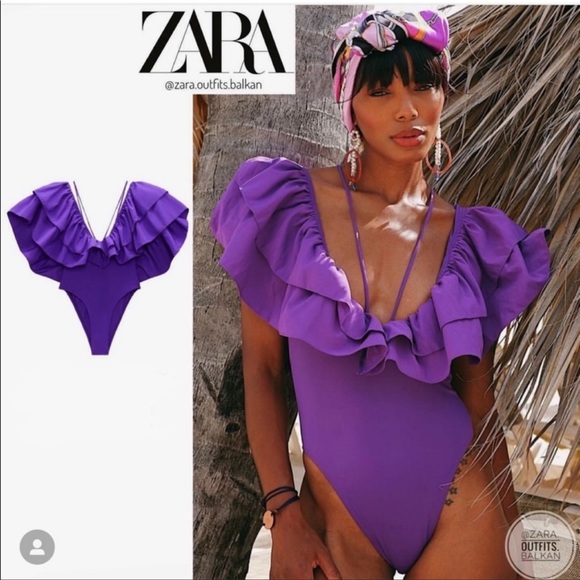 Zara ruffle swimsuit - Picture 14 of 16